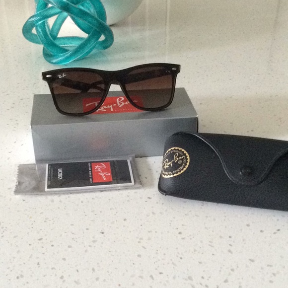 ray ban blaze wayfarer polarized